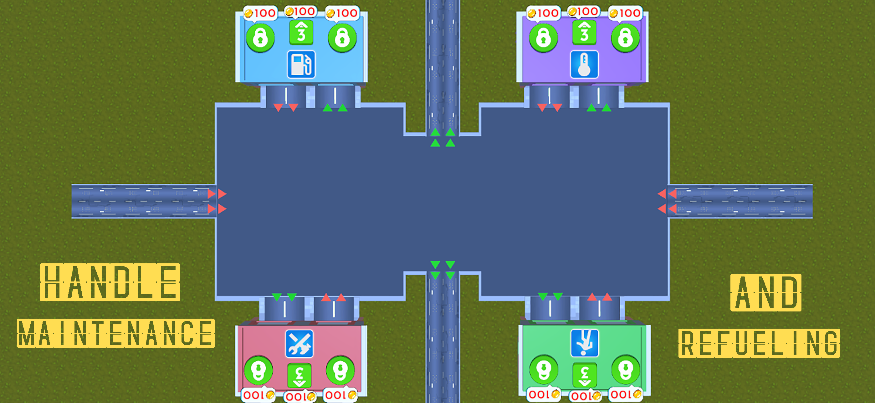 Airport Control - Brain Game