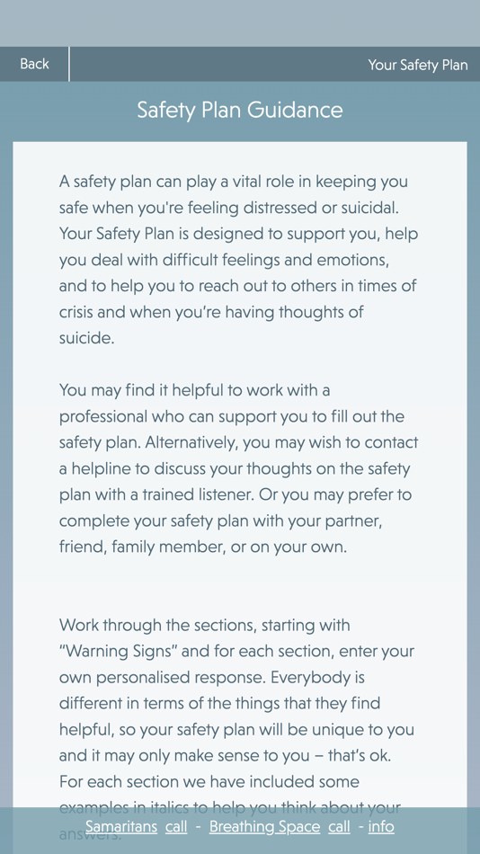 #6. Prevent Suicide (iOS) Door: John-Paul Thain