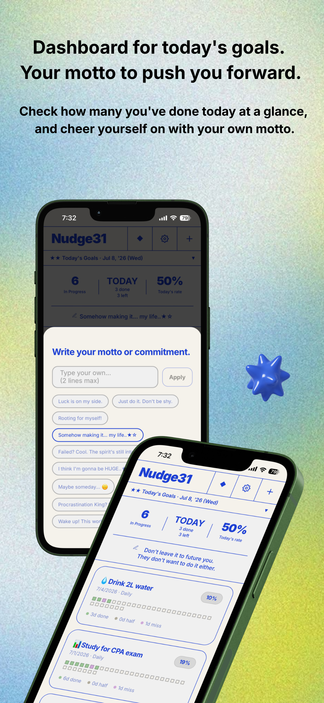 Nudge31 - Goal & Daily Habit screenshot 3