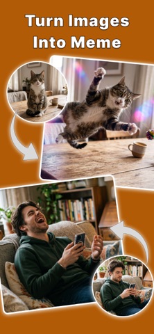 Meme Maker - Memezy iPhone screenshot