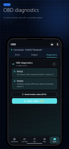 Razorline: GPS OBD & Lap Timer Screenshot 8 of 8