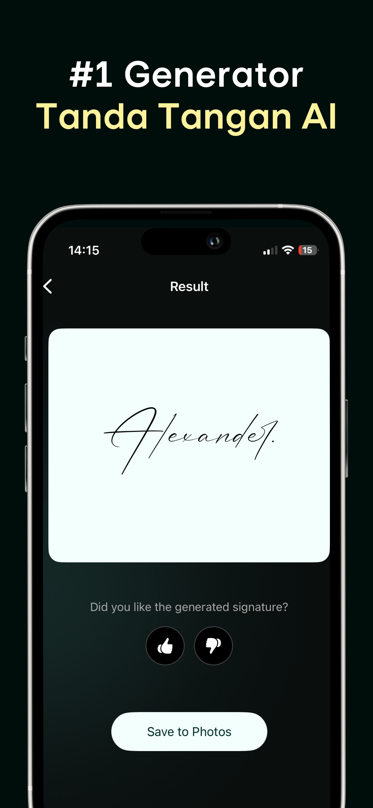 Generator Tanda Tangan AI | AppFollow | App’s reputation platform