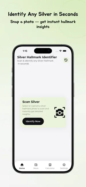 Silver Hallmark Identifier: SI screenshot 1