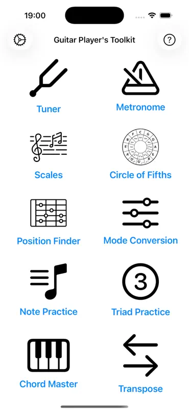 GTK - Guitar Player's Toolkit screenshot 1 of 10