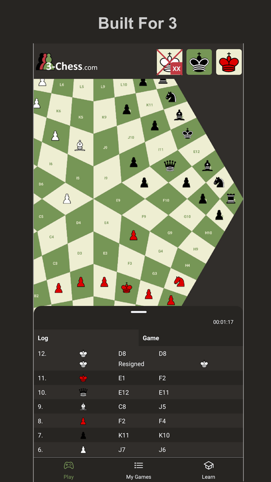 #3. 3Chess (iOS) 由: Oliver Blade
