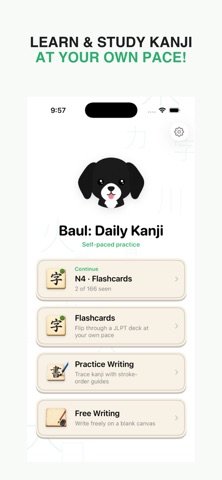 Baul: Daily Kanji Screenshot 1 of 5