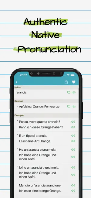 German Italian Dictionary Pro screenshot 2