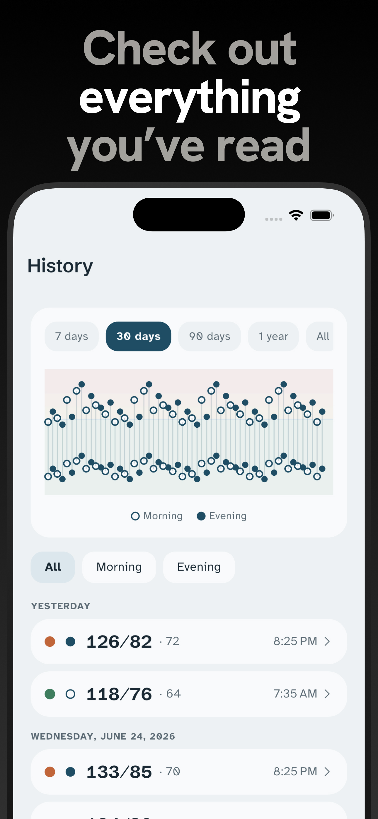 Blood Pressure Log - Tonelva screenshot 4