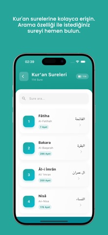 Ayet Kartları - Kur'an Okuma screenshot