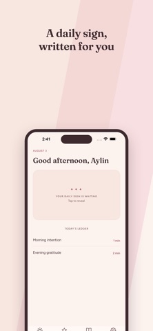 Manifast: Manifest Journal iPhone screenshot