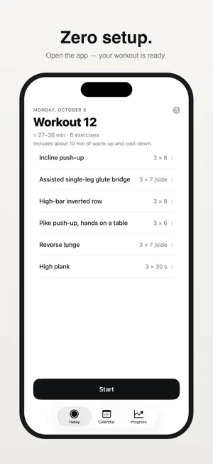 Dredfit: Bodyweight Workouts screenshot 1