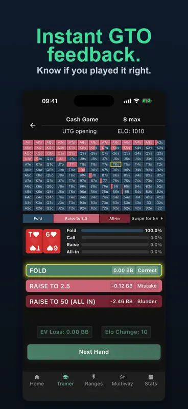 GTO Preflop screenshot 2 of 10