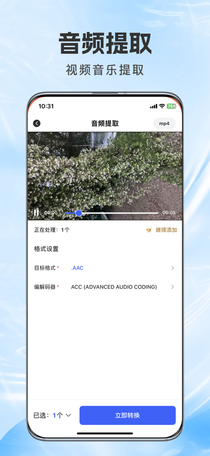 格式鱼-音视频格式转换工厂