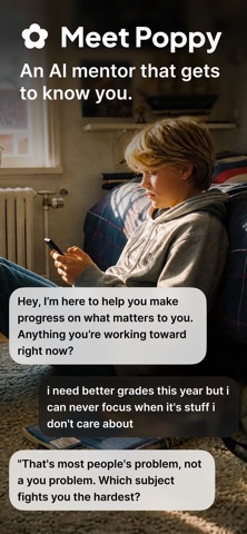 Ask Poppy: AI Tutor & Mentor Screenshot 1 of 5
