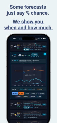 RainVis: Personalized Forecast Screenshot 2 of 8
