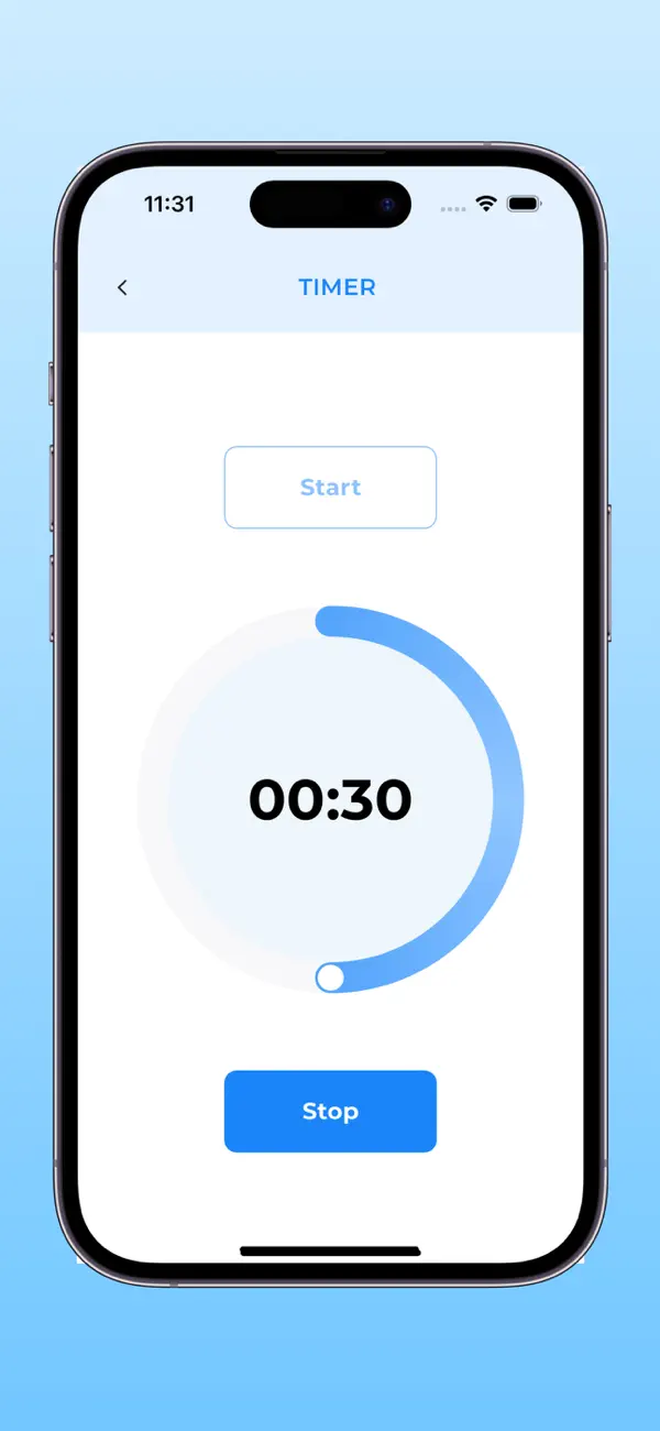 #4. Water Timer! (iOS) Ved: Water Timer