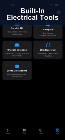 EV Load Calc - NEC Compliant Screenshot 6 of 8