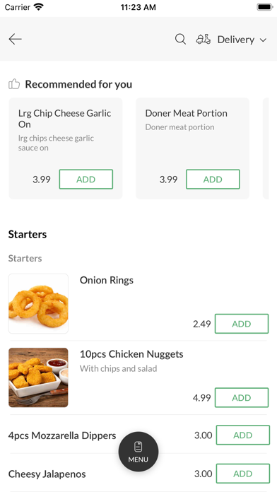 San Marino’s Pizzeria. Screenshot