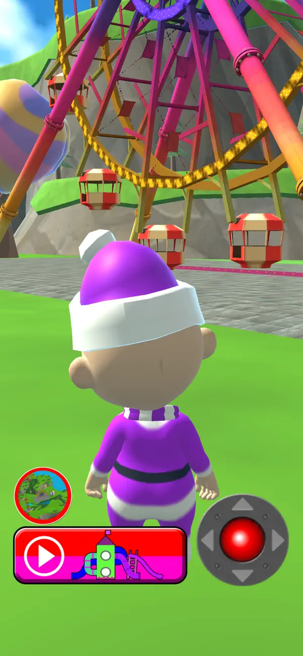 Screenshot #2 pour Talking Babsy Baby Xmas Games