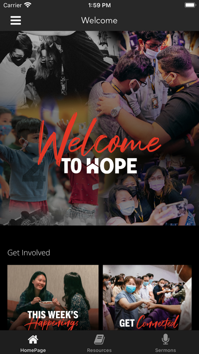 Hope Singapore Screenshot