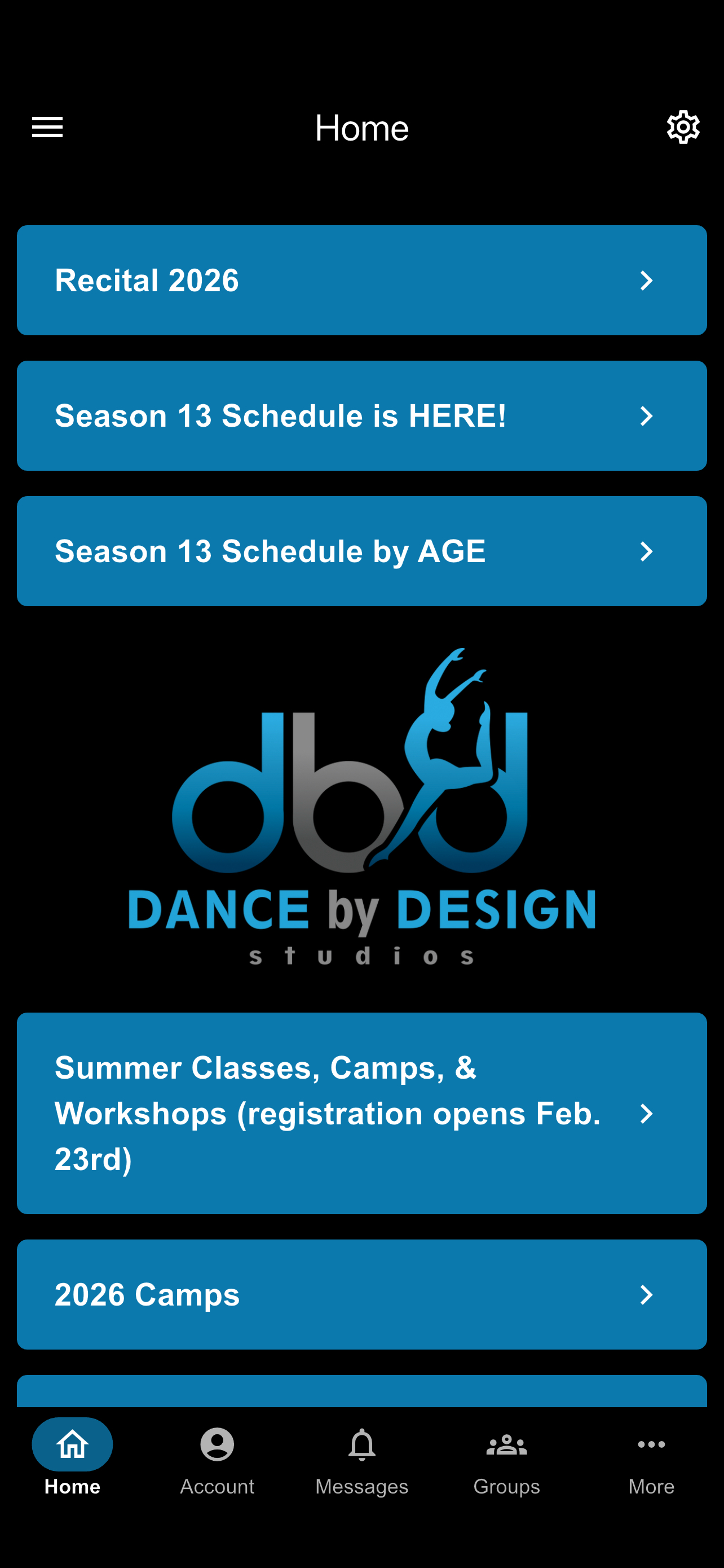 Dance by Design Studios screenshot 2