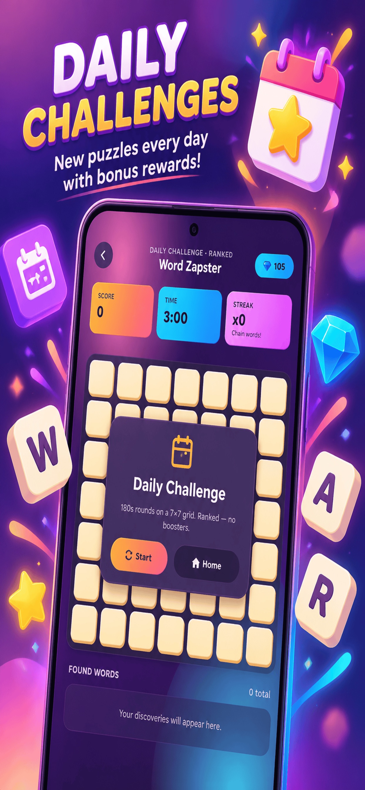 Screenshot 3 of Word Zapster: Word Puzzle Game