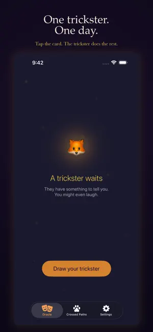 Trickster Tales - Oracle Cards screenshot 1
