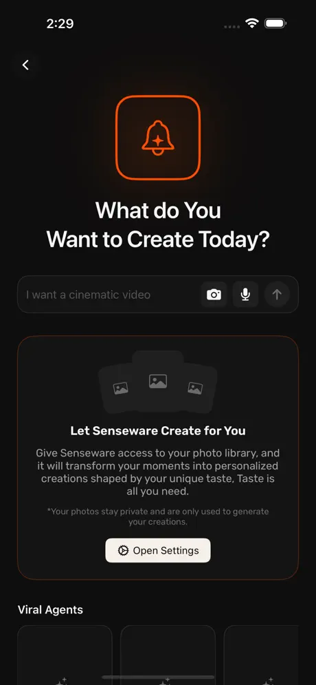 Senseware screenshot 2