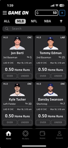 GameOn Fantasy Screenshot 2 of 7