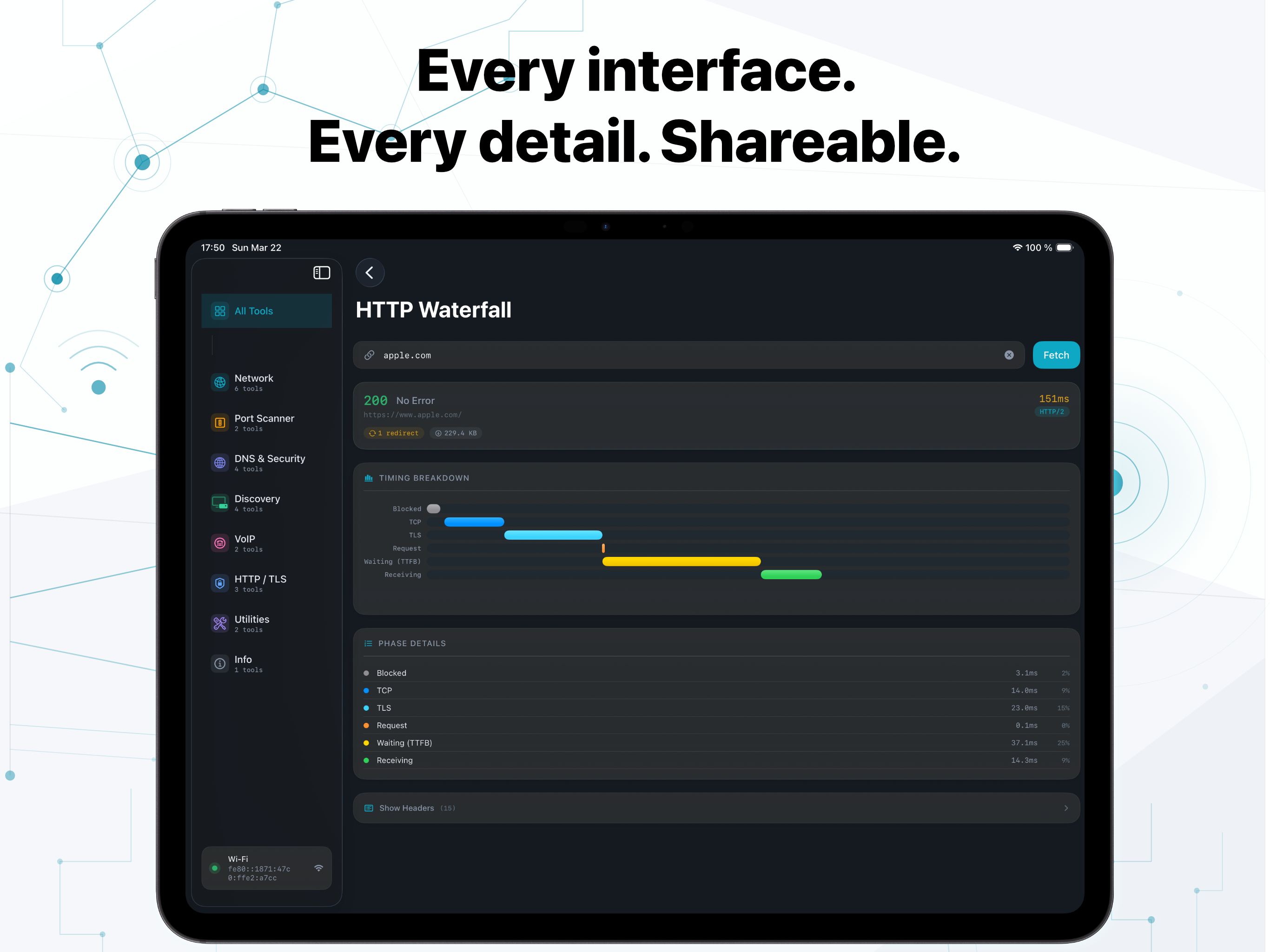 NetTools - Network Analyzer screenshot 7