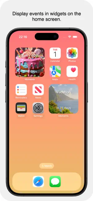 Moments - Event Tracker screenshot 4