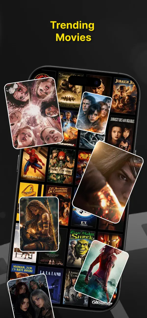 Screenshot #2 pour Cinema Hub - Swipe and Like