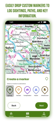 Huntsman App screenshot