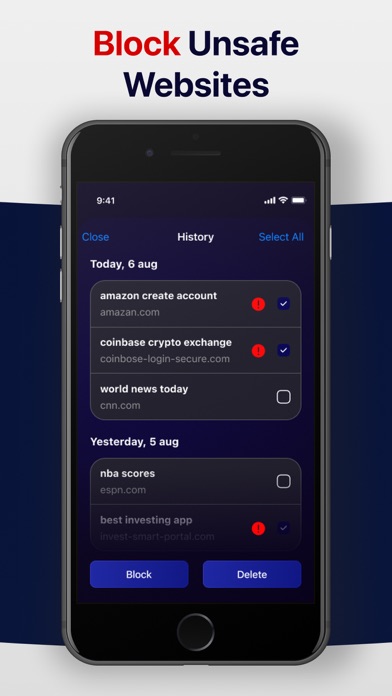 App screenshot