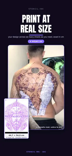 Stencil Ink iPhone screenshot 2