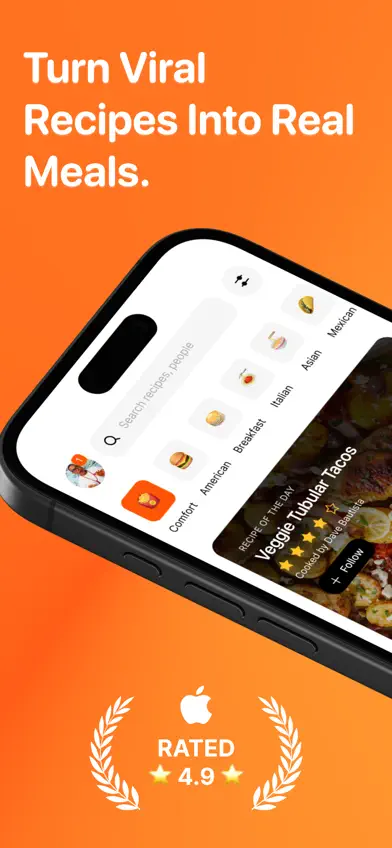 Sizzle - Discover, Shop, Cook! screenshot 1