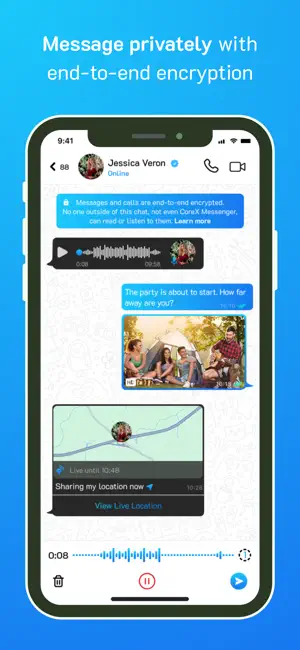 CoreX Messenger screenshot 3