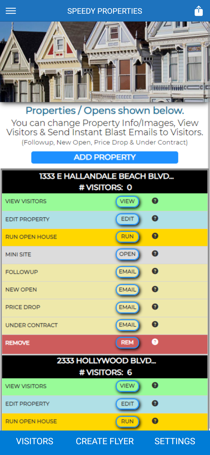 OPEN HOUSE SPEEDY OPEN HOUSE