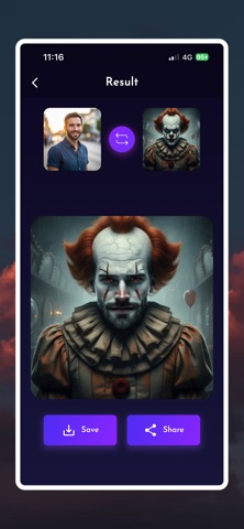 Halloween Me - AI FaceSwap screenshot