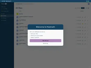 Modmath: Math Graph Paper screenshot 2