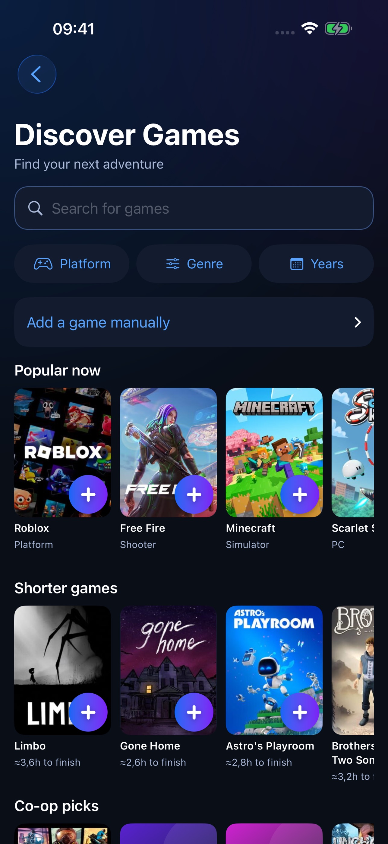 Screenshot 2 of PlayTonight: Game Backlog