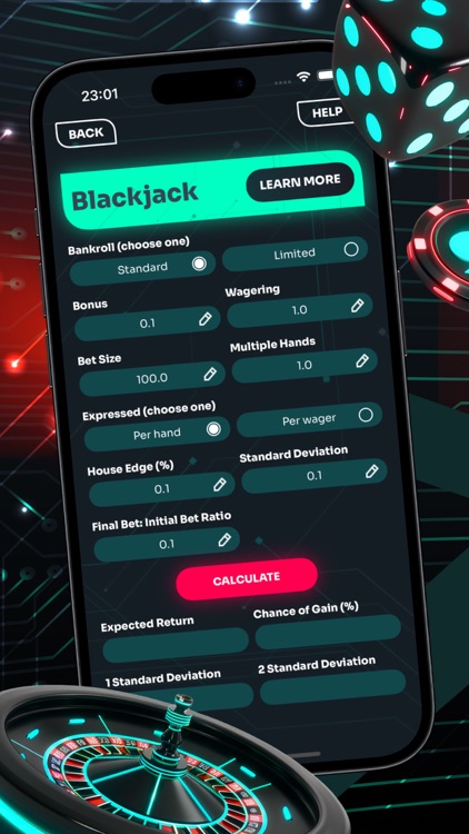 Casino winnings calculator