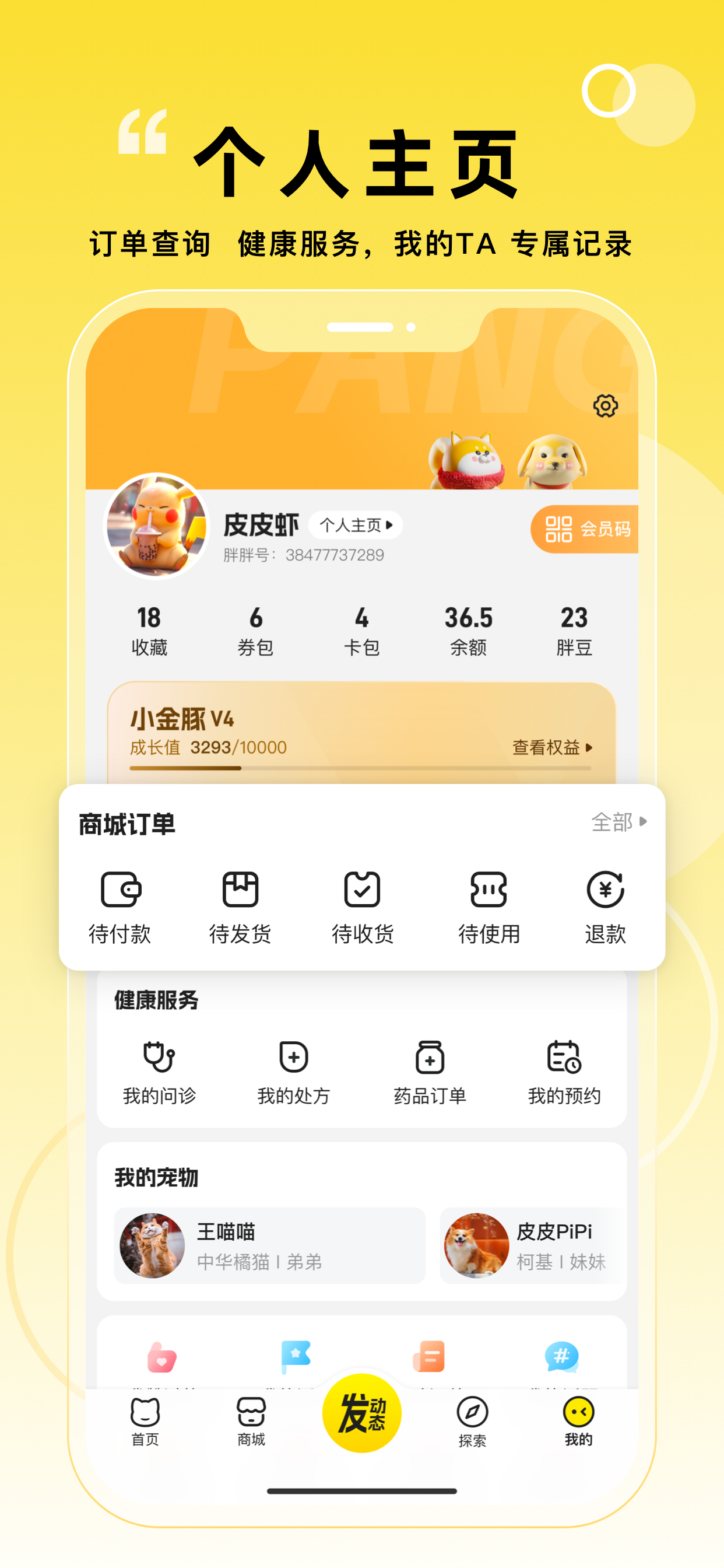 宠胖胖-宠友扎堆 宠物兴趣社区