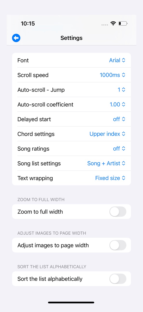 iPhone screenshot