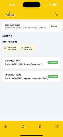 Osirnet: Portal do cliente Screenshot 4 of 6