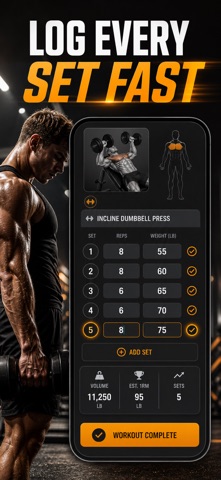 Rest Timer: Gym Workout Sets Screenshot 6 of 10