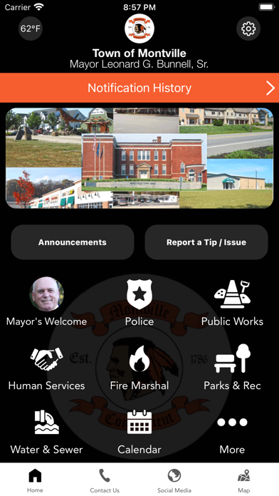 Town of Montville, CT Screenshot