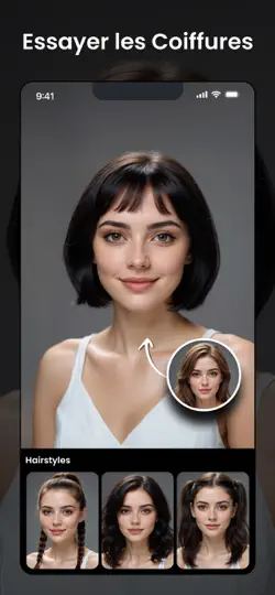 Capture d'écran de IA, Video, Face Swap: Milena sur iPhone 4