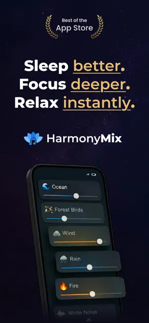 HarmonyMix: Sleep Sounds Mixer screenshot 1