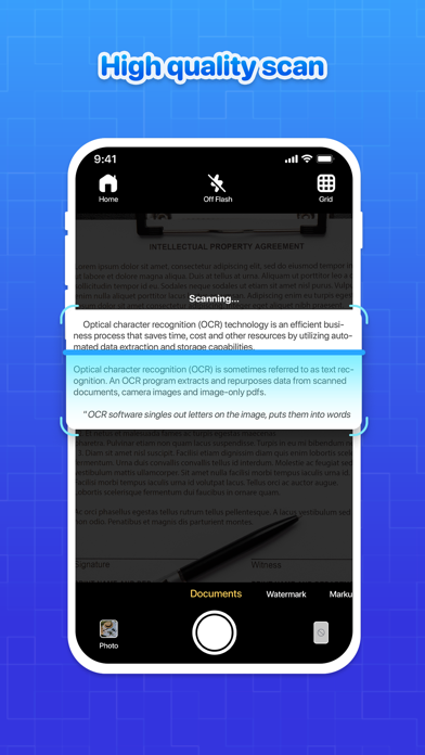 Screenshot #2 pour DocScan App: PDF Scanner, Edit